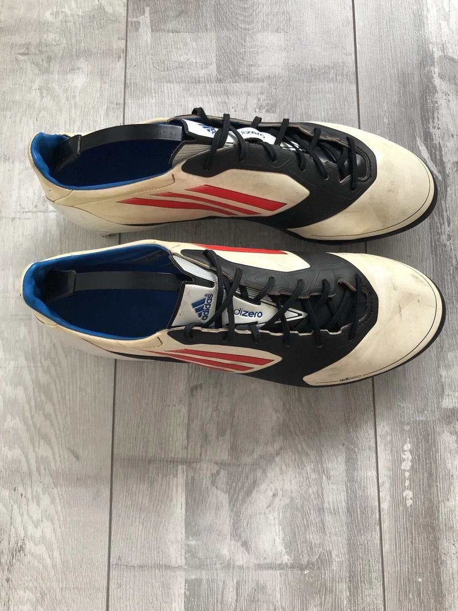Adidas F50 Adizero White Black Soccer Boots Football Cleats ...