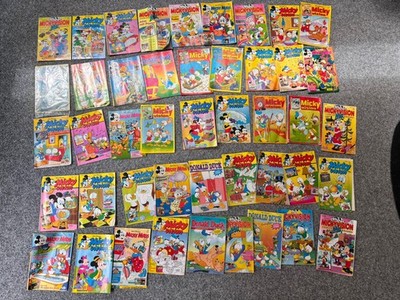 Micky Vision Hefte Sammlung 90er Comic Konvolut Ca 100 Stück Micky Maus