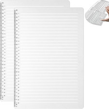 Line Stencil Straight Line Stencil 0.35Inch Spacing Line Plastic Writing Guide T