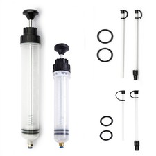 Gearbox Oil Suction & Filler Car Fluid Transfer Hand Pump Syringe Gun Tool Set