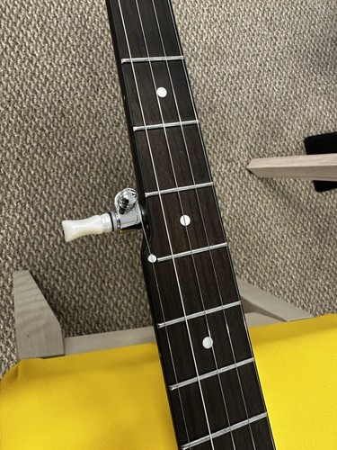 Gold Tone CC-50R Cripple Creek Open Back Banjo Satin Vintage Brown w/ Gig Bag - Picture 15 of 23