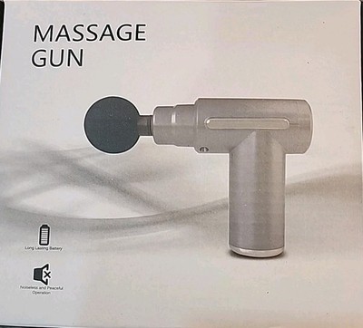 Small 6 speed Percussion massage gun. New In Box. 