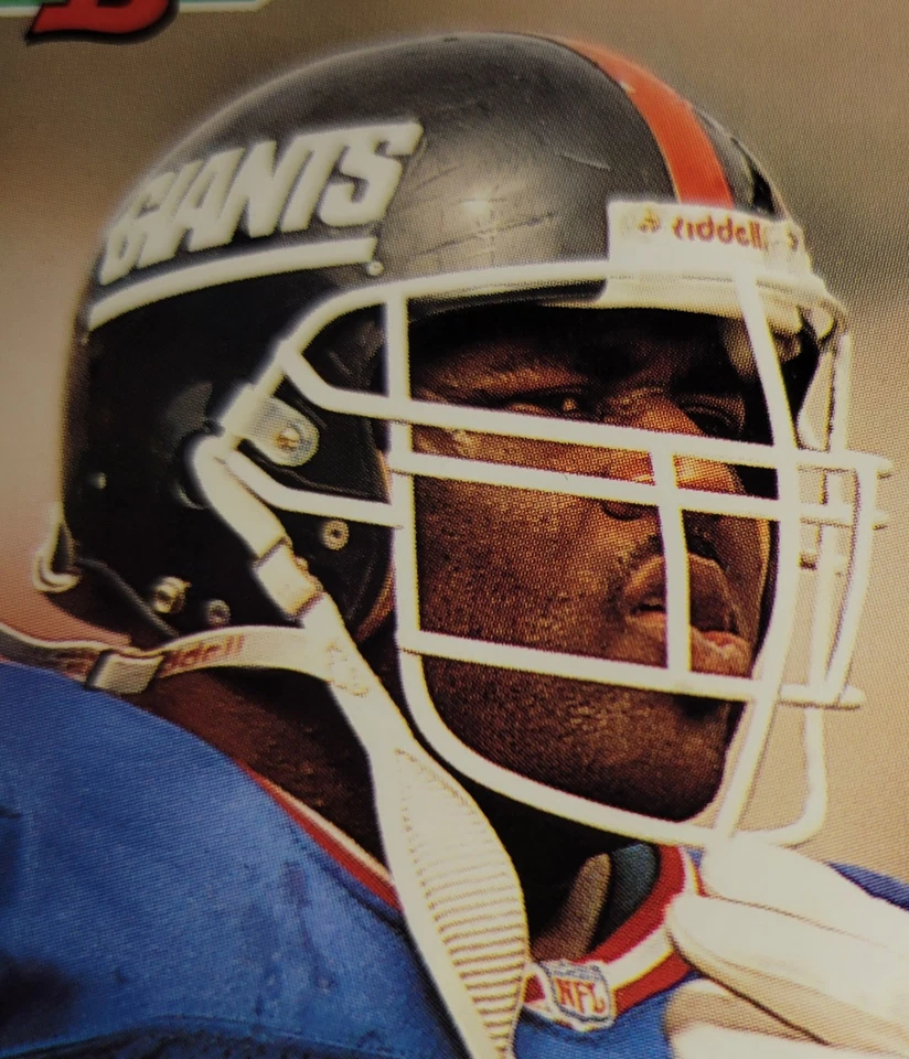 1992 Leonard Marshall Bowman #408 New York Giants Football Trading Card NFL - Image 3 of 4