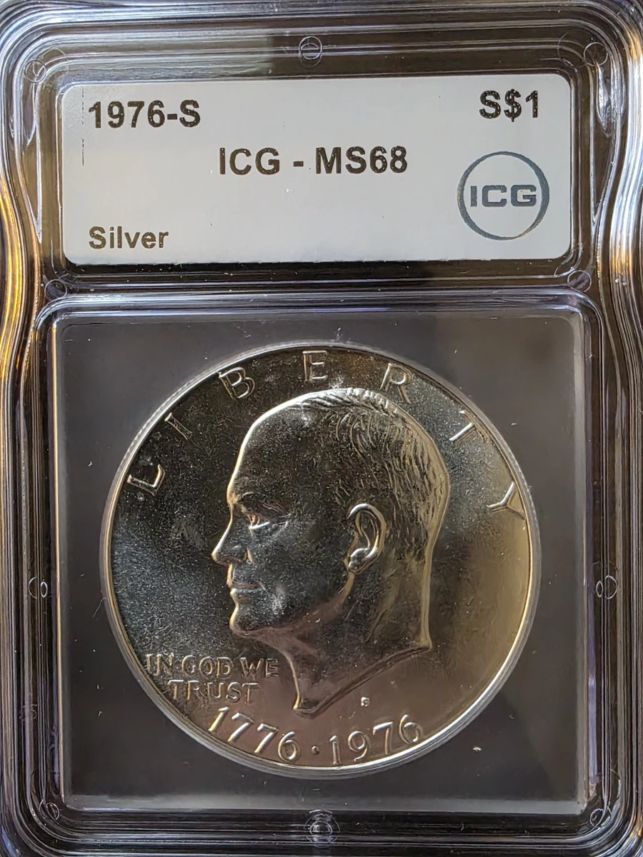 MS 68 Graded 1976 Eisenhower Dollars (1971-1978) for sale | eBay
