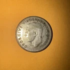 1949 Canadian Silver Quarter - ASW: 0.15 Oz