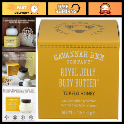 Deep Hydrating Royal Jelly Body Butter - Moisturizing Skin Cream - 8oz