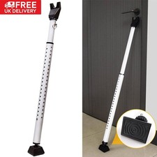 Door Jammer Adjustable Security Bar Patio Door Brace Non Slip Locking Pole Lock