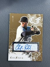 RARE! 2008 Just Minors Gold Glossy Edition 1/1 Charlie Furbush #JF-23 AUTO