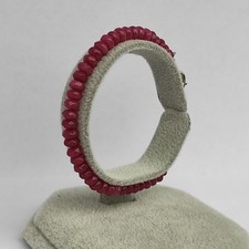 Facettiertes und natürliches Rubine-Armband
