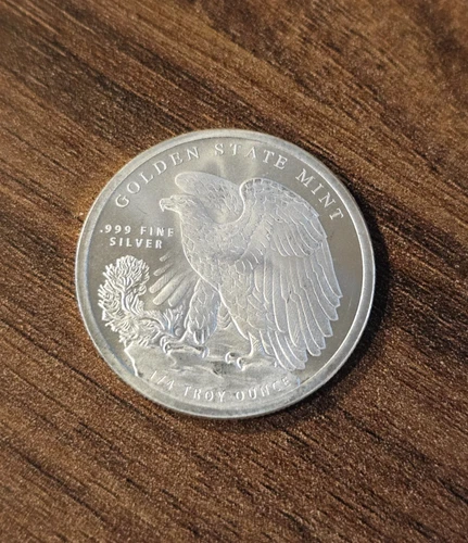 1/4 oz Walking Liberty Silver Round Coins .999 Fine Silver Golden State Mint