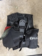 US Divers Aqua Lung Cousteau Scuba Diving BCD Men's Medium For Parts