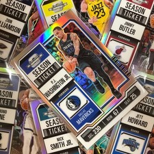 2023-24 Contenders Optic P.J. WASHINGTON JR. Season Ticket Silver #92