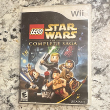 LucasArts LEGO Star Wars: The Complete Saga (Nintendo Wii) E10+ NTSC Manual