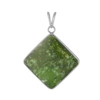 AnhäNger Aus Nephrit Und Sterlingsilber „Bali Barong“