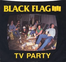 BLACK FLAG TV Party 7" Ep HARDCORE Punk Rock GREEN MARBLE VINYL Reissue SEALED