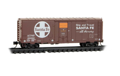 Micro-Trains MTL Escala N 40' Enchufable Puerta Caja Coche Santa Fe #22222 | Zustand: New
