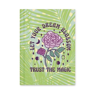 Let Your Dream Blossom, Rose, Matte Hardcover Journal