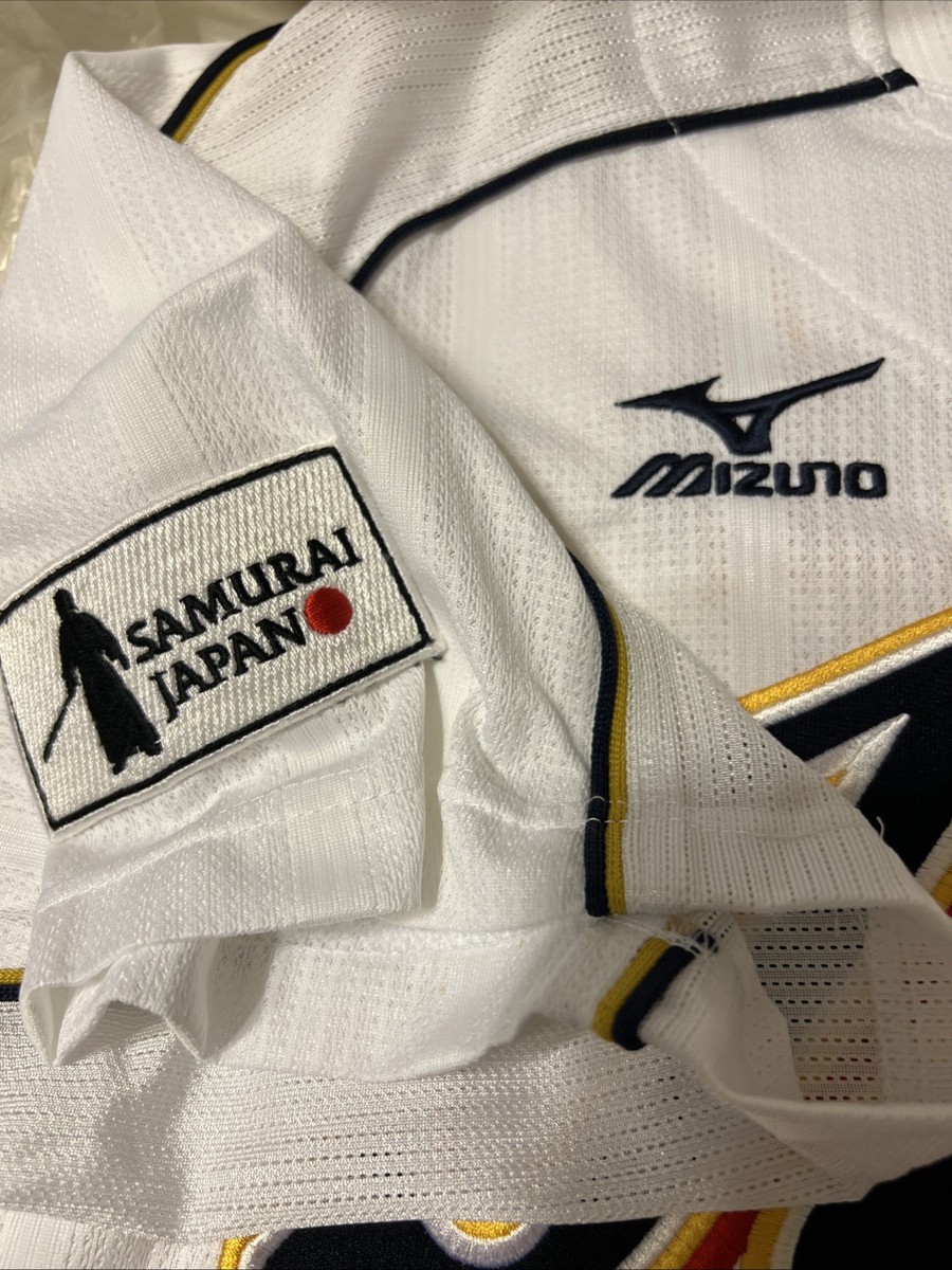 NEW MIZUNO Japan WBC WORLD BASEBALL Classic Jersey Navy White