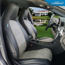 Coverking Ultisuede Leatherette Seat Covers For Toyota Ch-r - Made To Order Coverking Ultisuede Leatherette Seat Covers For Toyota Ch-r - Made To Order