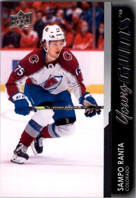 2021-22 Upper Deck #457 Sampo Ranta YG RC - HKY
