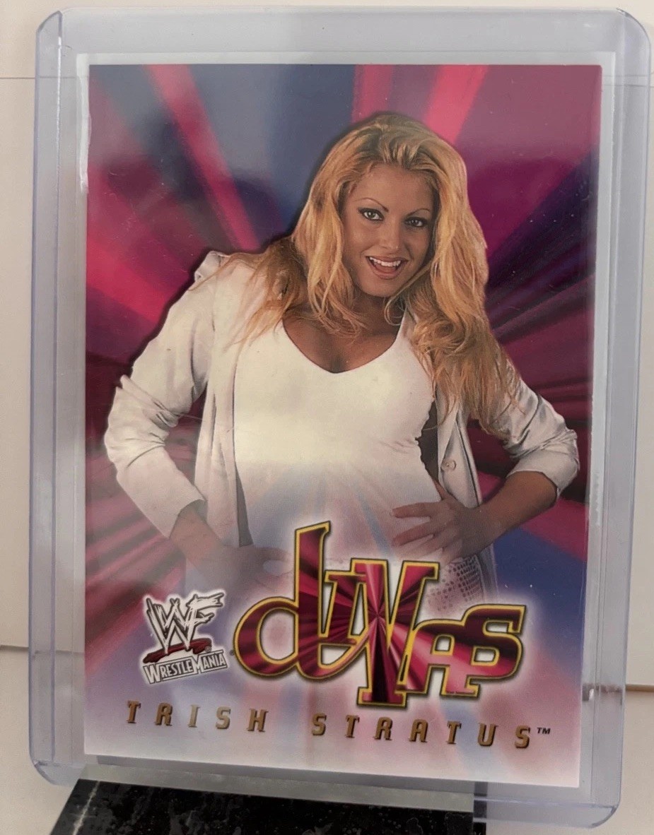 2001 Fleer WWF Wrestlemania - Trish Stratus #68 (RC)