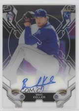 2019 Topps High Tek High Tek Brad Keller #HTA-BK Rookie Auto RC 08jk