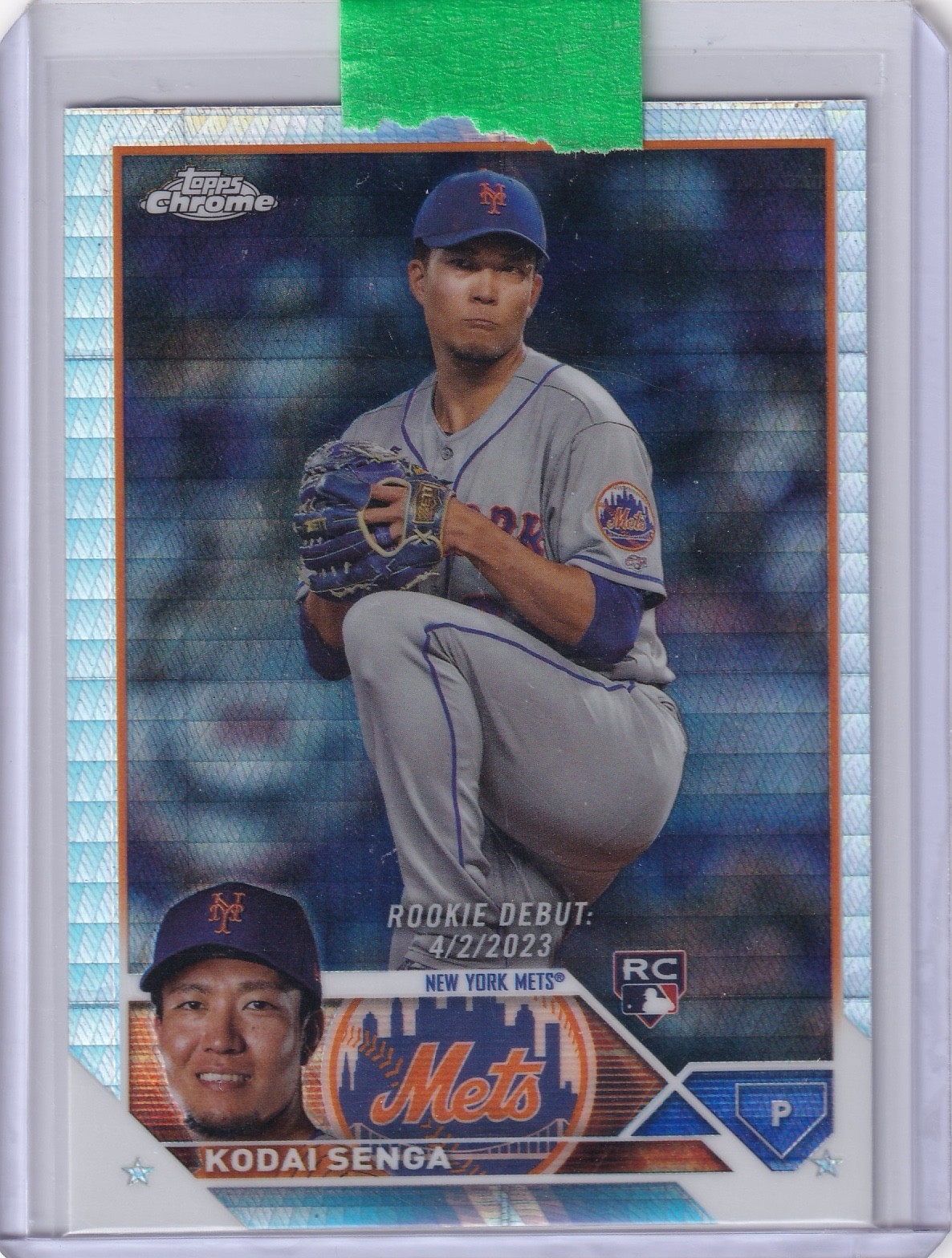 2023 Topps Chrome Update Kodai Senga Hyper Refractor USC124 Rookie Debut