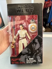 Star Wars The Black Series 6-Inch Rey Jakku and BB-8 Hasbro Damaged Box