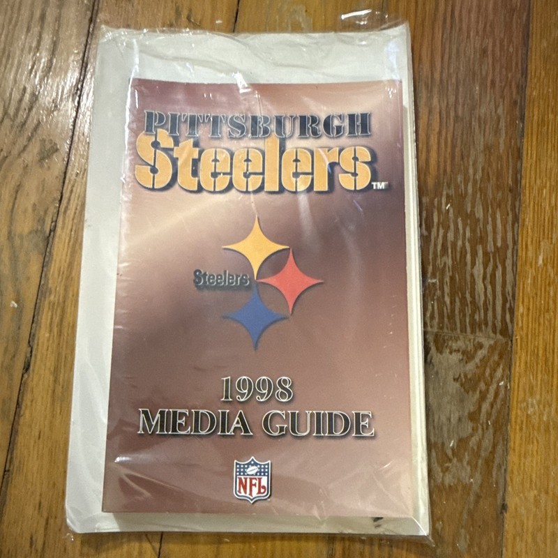 Pittsburgh Steelers 1998 Officially Licensed NFL Media Guide