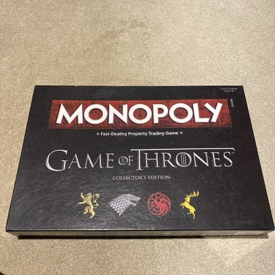 MONOPOLY GAME OF THRONES COLLECTORS EDITION