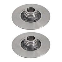 2 Bremsscheiben Voll Ø 238 Mm 8 Mm A.B.S. FüR U.A. Renault Clio