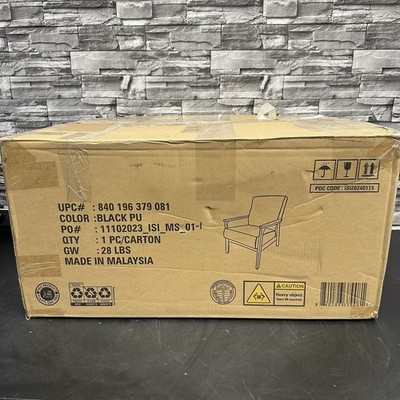Flash Furniture Langston Arm Chair, Black