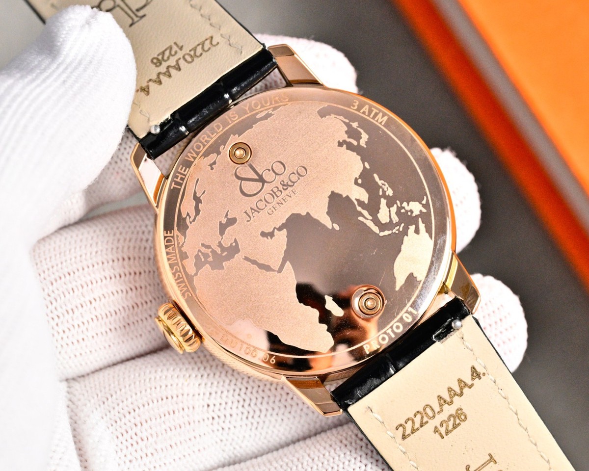 JACOB&CO. Dual Time Zone Swiss Quartz Watch | eBay