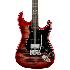 Fender American Ultra Stratocaster HSS Ebony FB LE Guitar Umbra Burst 1978882 RF