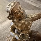 18th Century Antique Chinese Tibetan Bronze Mahasiddha Virupa Yoga Statue 5” — photo 2