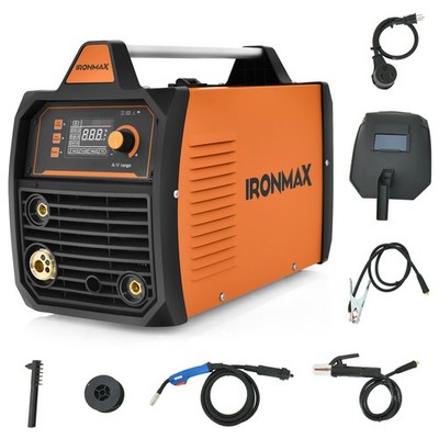 110/220V Welding Machine 4-in-1 IGBT Welder 160 Amp Digital Inverter LCD Display