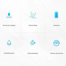 ›3 In1 Intelligent Sweeping Robot Spray Wet And Dry Mopping Machine Smart