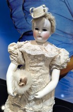 Antique French Rohmer Doll With Restoration