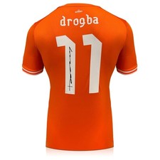 Didier Drogba Signed Ivory Coast 2023 Football Shirt
