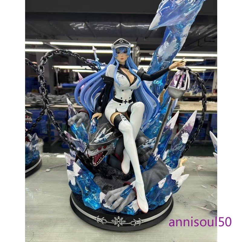 Colección de figuras de estatua de resina pintada Frist Studio Esdeath Akame ga KILL 1/4