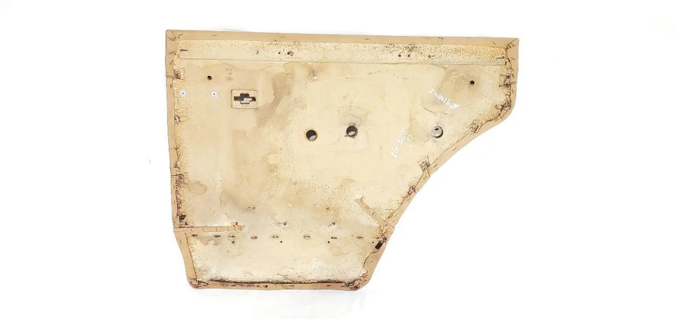 Jeep Grand Wagoneer 1986 OEM puerta trasera izquierda moldura panel usado Foto 2 de 4