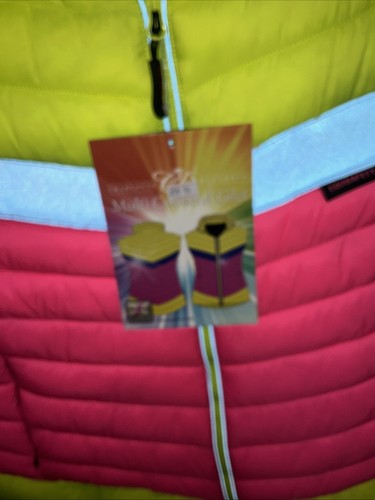 Equisafety Hi Vis Insulated Ladies Gilet Size 14 Labelled XL - Picture 2 of 4