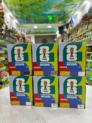 Boite de 50 pochettes Stickers Panini Coupe du monde de la FIFA 2026 | Manga Story Boite de 50 pochettes Stickers Panini Coupe du monde de la FIFA 2026 | Manga Story