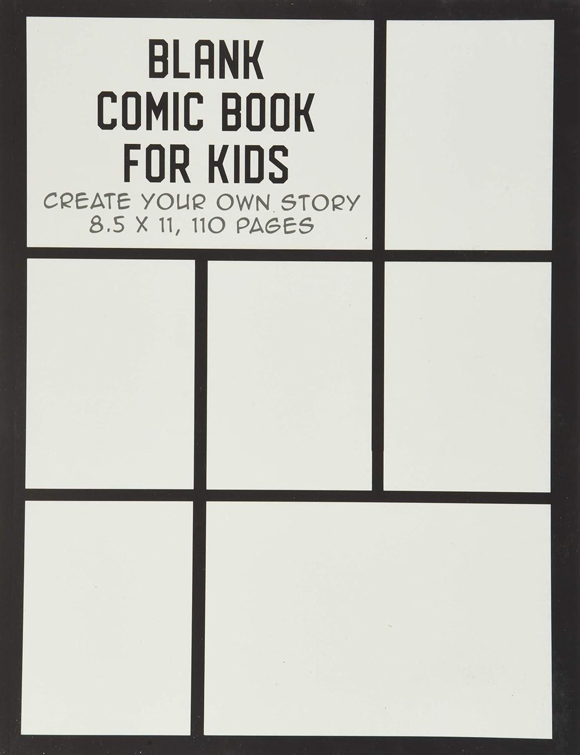 Blank Comic Book for Kids: Create Your Own Story, Drawing Comics and Writing St - Image 2