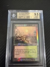 BGS 9.5 Stomping Ground (Retro Frame) (Serial Numbered) Ravnica Remastered Foil