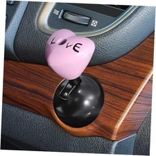 Love Heart Car Push Start Button Cover, Metal Car One-Button Starter Pink
