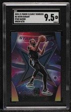 2020 Clearly Donruss Star Gazing Green 8/25 Kevin Durant #6 SGC 9.5 Mint+ 09an