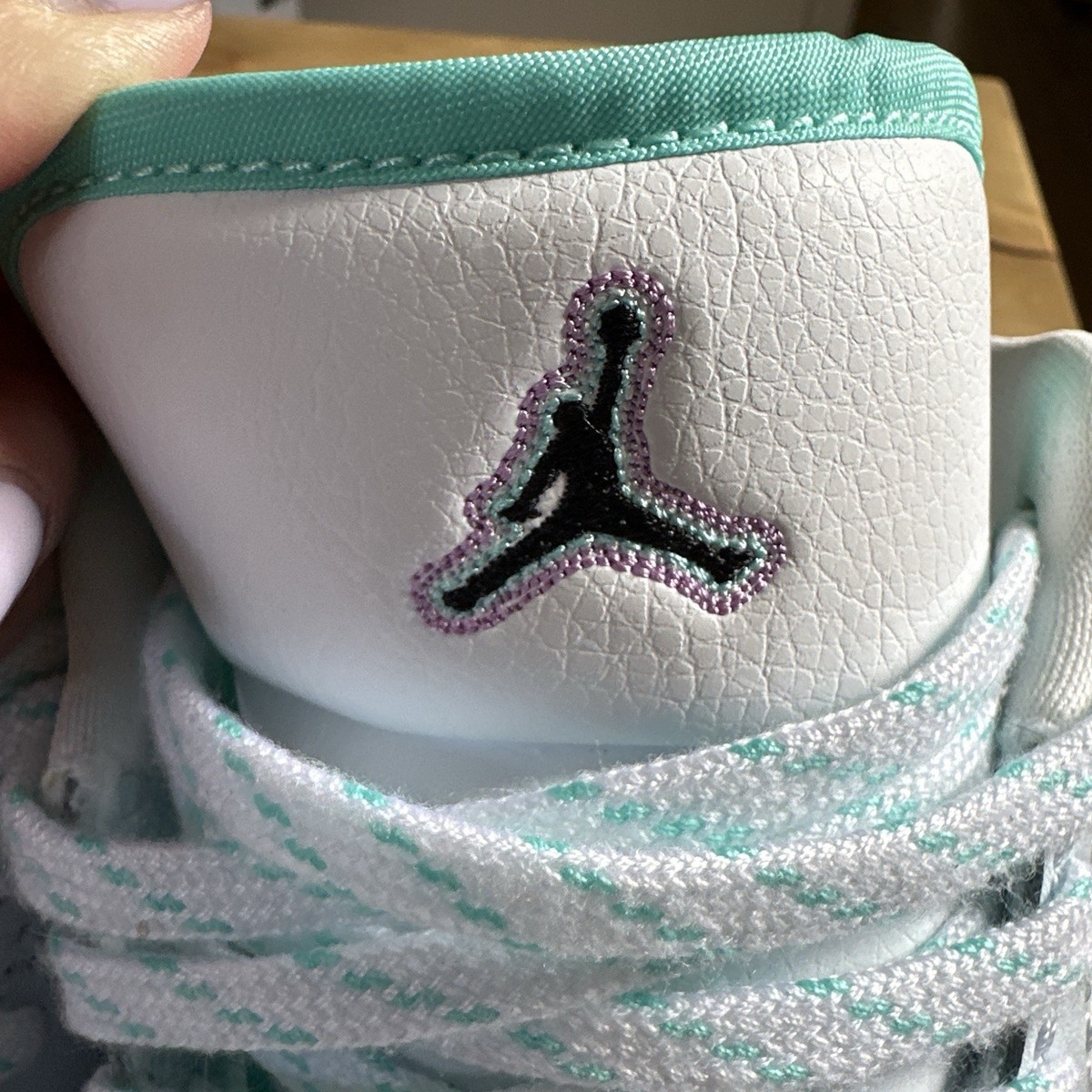 Jordan Air Jordan 1 Low Multi-Color Sashiko Leather Low Top White