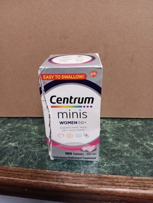 SM Centrum Minis Women 50+ Multivitamin Multimineral 160 Tablets - 11/2027