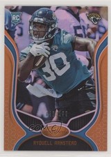 2019 Certified Rookies Mirror Orange /199 Ryquell Armstead #196 sq1